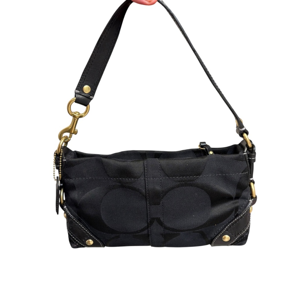 Coach 10730 black vintage y2k mini carly Carley bag rare - Picture 3 of 14